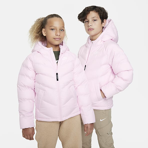 Pink Nike Girls' Padded Jacket Children