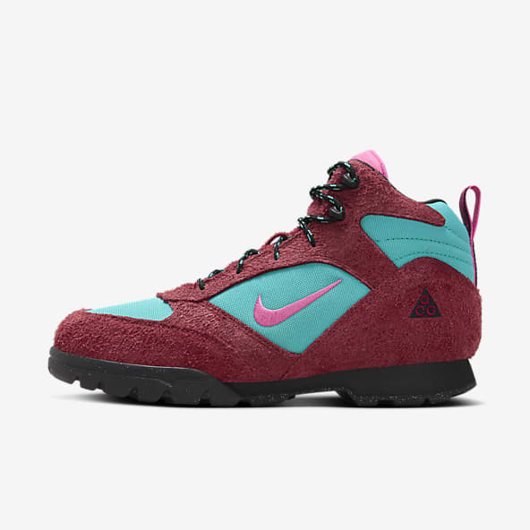 all red high top nike