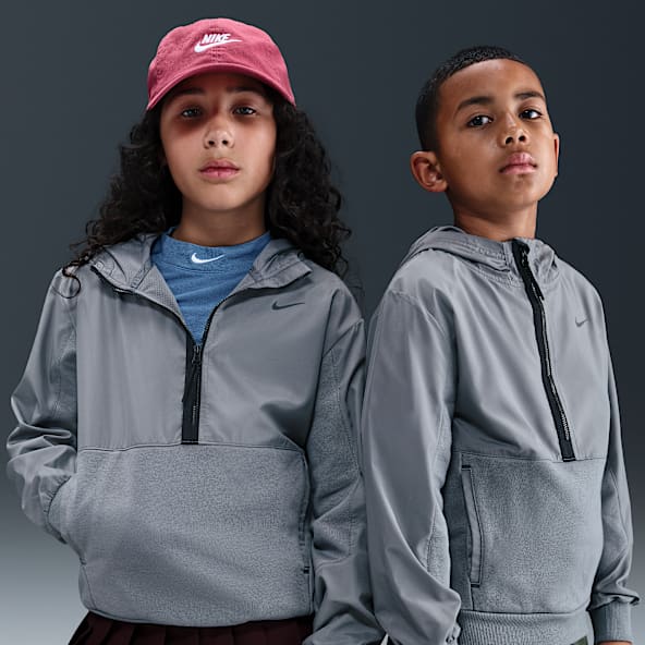 Nike Sportswear City Utility EasyOn Felpa in fleece con cappuccio e zip a metà lunghezza – Ragazzo/a