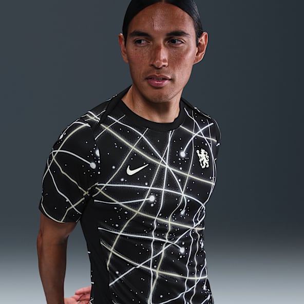Chelsea F.C. Academy Pro Men's Nike Dri-FIT Football Pre-Match Short-Sleeve Top