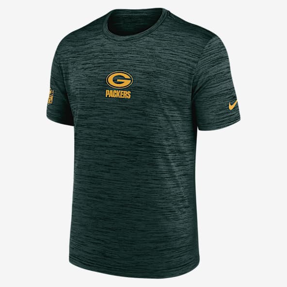 Green Bay Packers Sideline Team Issue Velocity Playera Nike Dri-FIT de la NFL para hombre