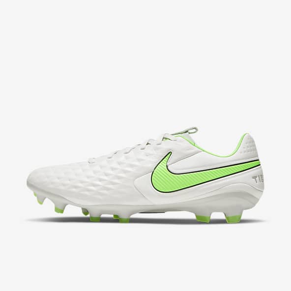 green soccer shoes