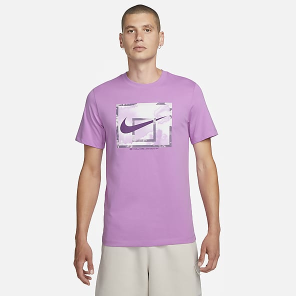 Camiseta morada nike best sale