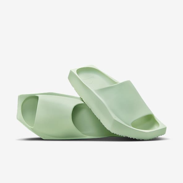 Womens Green Slides. Nike.com