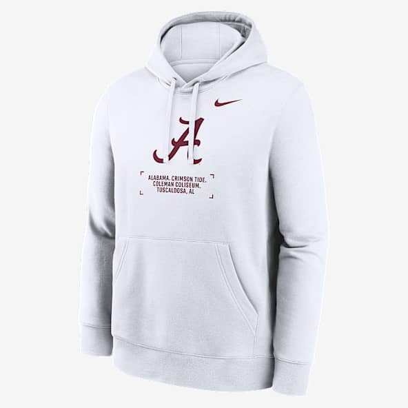 Alabama Club Basketball 2-Hit Men's Nike College Pullover Hoodie