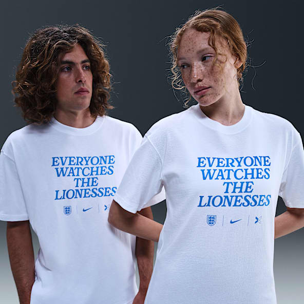 Everyone Watches Women's Sports™ "England" Nike by TOGETHXR Soccer T-Shirt