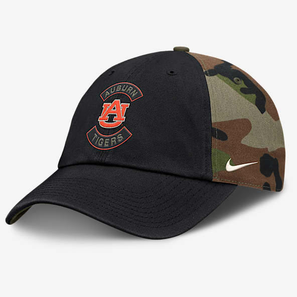 Auburn 2025 Military Appreciation Club Gorra universitaria Nike ajustable para hombre