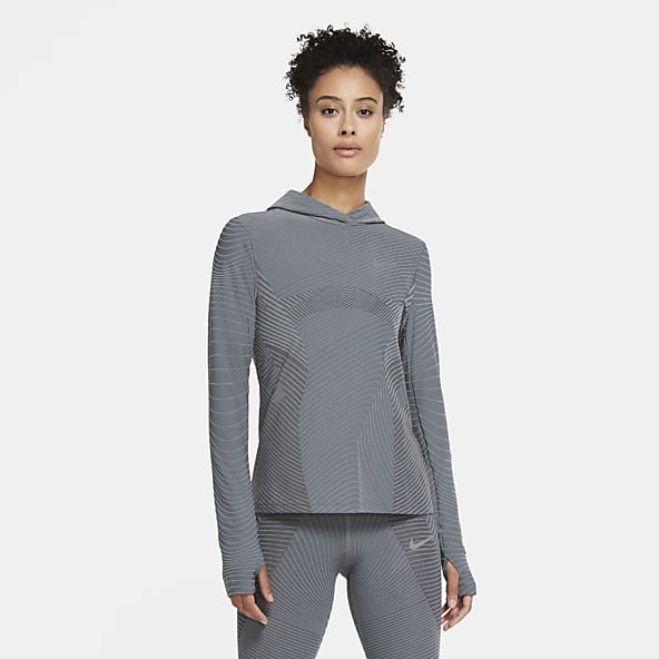 nike running pullover women's