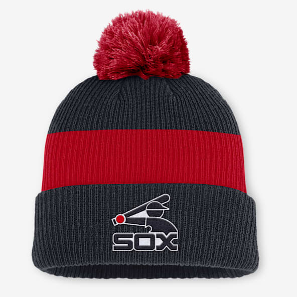 Chicago White Sox Cooperstown Peak Men's Nike MLB Cuffed Pom Beanie