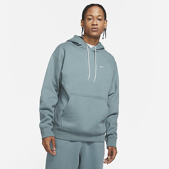 Nike hoodie cyan