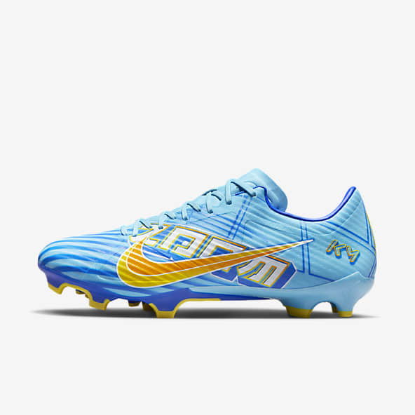 Blau Fußball Schuhe. BE Nike