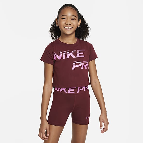 NIKE Women's Nike Pro Dri-FIT Graphic Crop Top T-Shirt