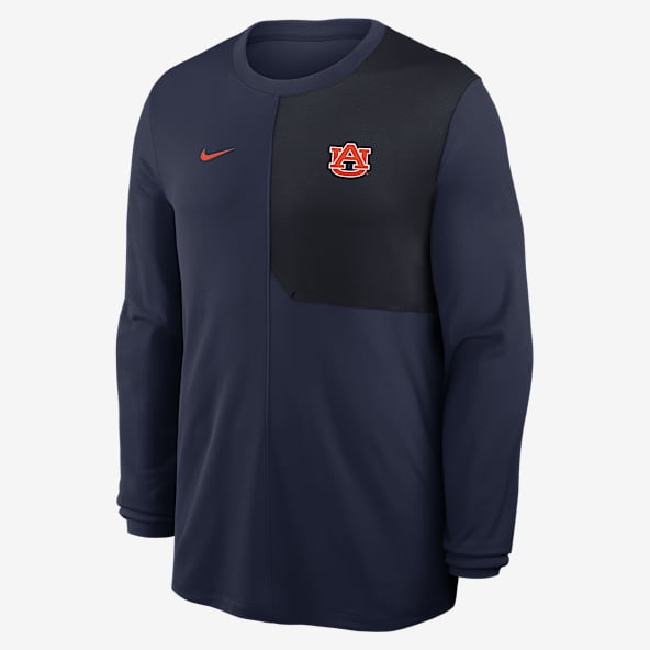 Auburn Sideline Coach Men's Nike Dri-FIT College Long-Sleeve Top