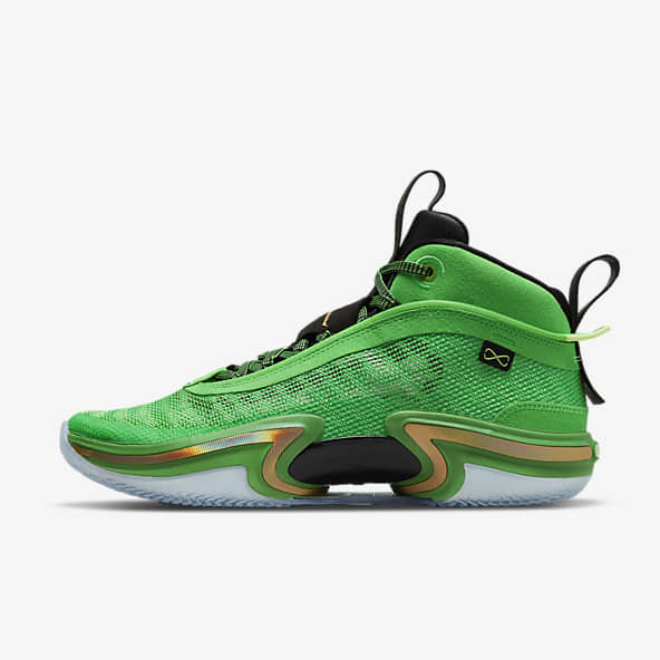 Men's Green Basketball Shoes. Nike FI