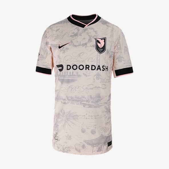Giselle Thompson Angel City FC 2025 Stadium Away Big Kids' Nike Dri-FIT NWSL Replica Jersey