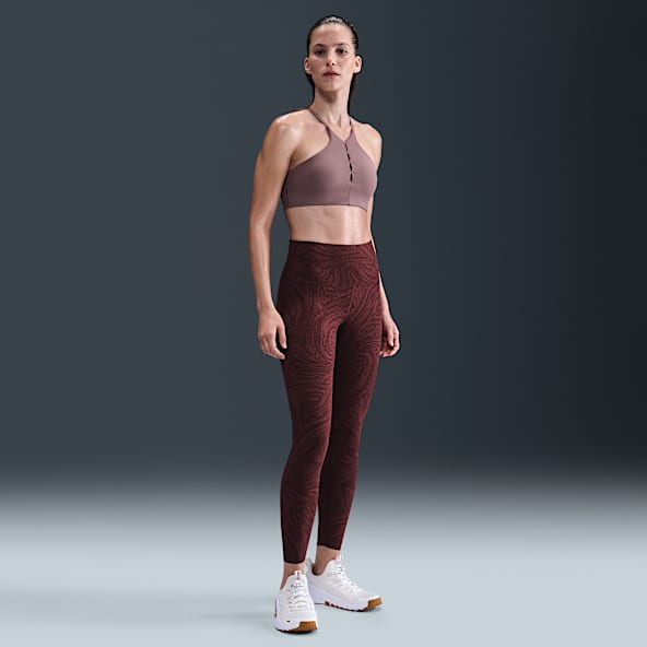 Nike Zenvy Women's Gentle-Support High-Waisted 7/8 Printed Leggings