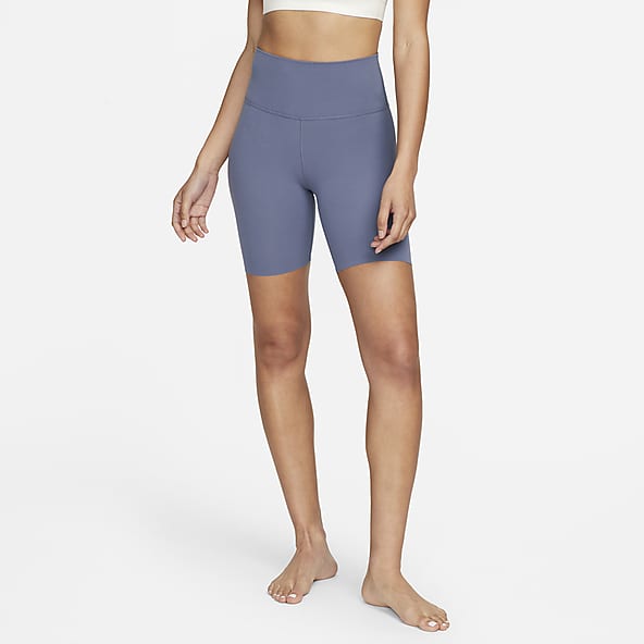 Womens Blue Yoga Shorts. Nike.com