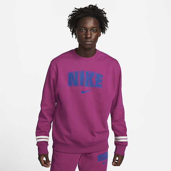 Mens Clothing Activewear Sundek Fleece Sweatshirt in Pink for Men gym and workout clothes Sweatshirts 