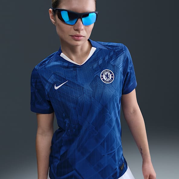 Chelsea FC 2025/26 Stadium Domicile Maillot de foot Replica Nike Dri-FIT pour femme