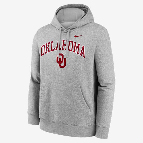 Oklahoma Arch Men's Nike College Pullover Hoodie
