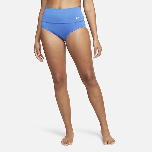 Nike Parte de arriba de bikini para natación con aberturas - Mujer