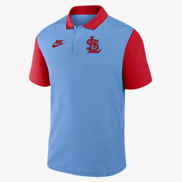 St. Louis Cardinals Cooperstown Victory Men's Nike Dri-FIT MLB Polo