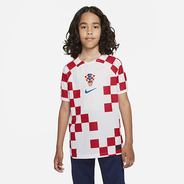 Camisetas de la selección de fútbol de Croacia 2022/23.