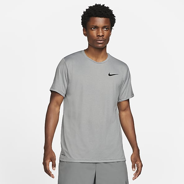 Kraan Vormen Terzijde Heren Grijs Tops en T-shirts. Nike NL