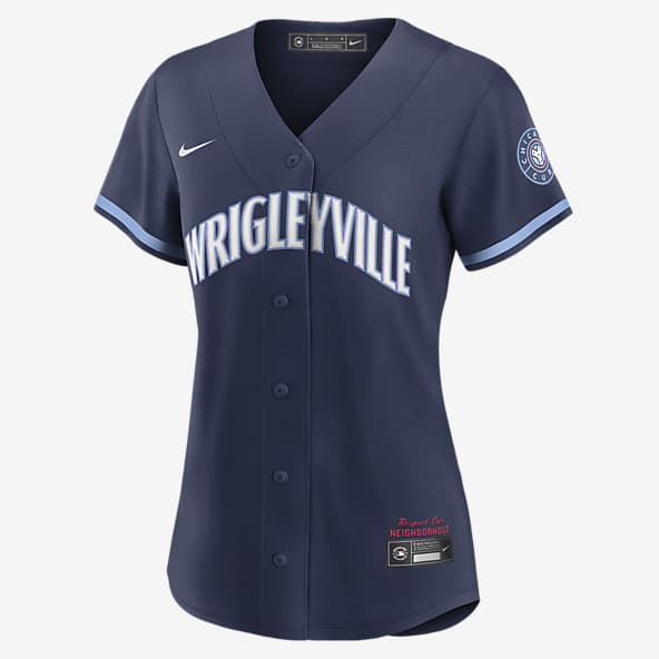 Chicago Cubs Nike Full Zip Blue Hoodie Sweatshirt MLB Genuine Merchandise  Sz XS