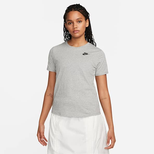 Dames Grijs Tops en T shirts. Nike NL