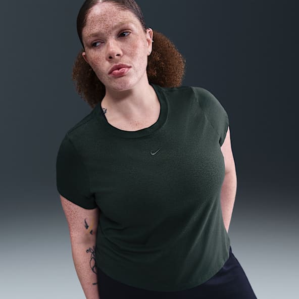 Nike Sportswear Chill Knit Nike Sportswear Chill Knit Women's Cropped T-Shirt (Plus Size)