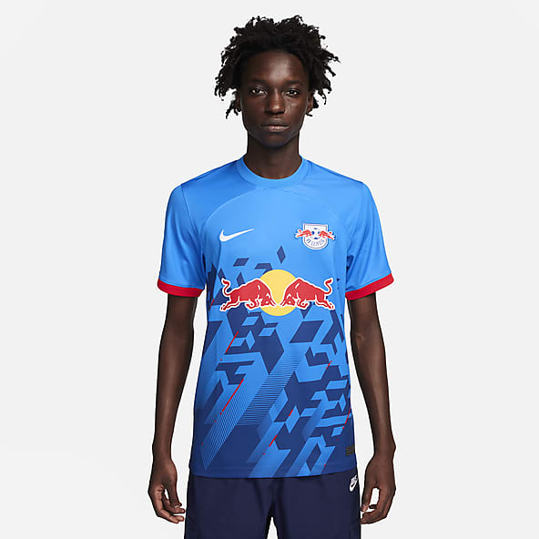 Men s Football RB Leipzig Tops T Shirts. Nike IE