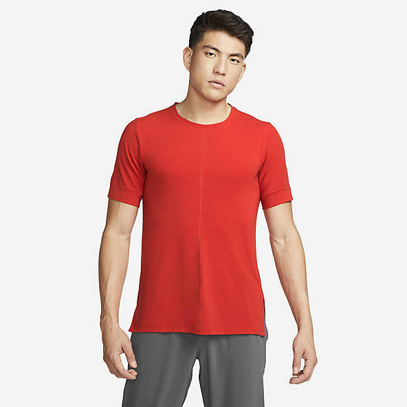mens nike yoga top