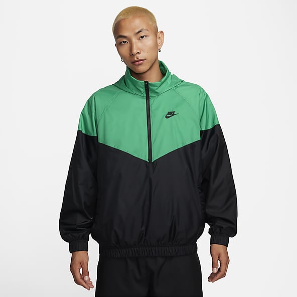 Mens Green Anoraks. Nike.com