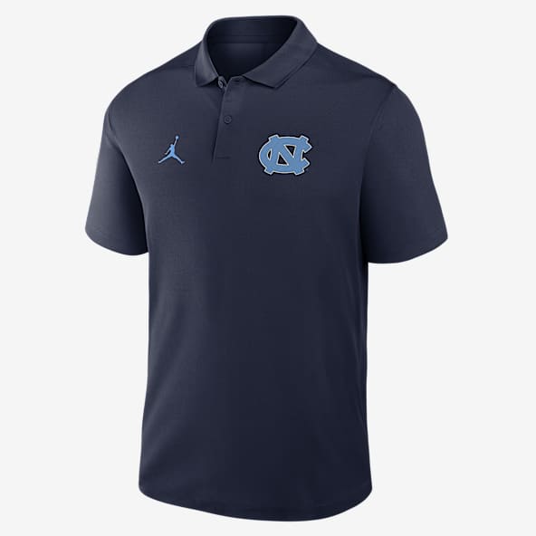 North Carolina Primetime Victory Primary Logo Polo universitario Nike Dri-FIT para hombre