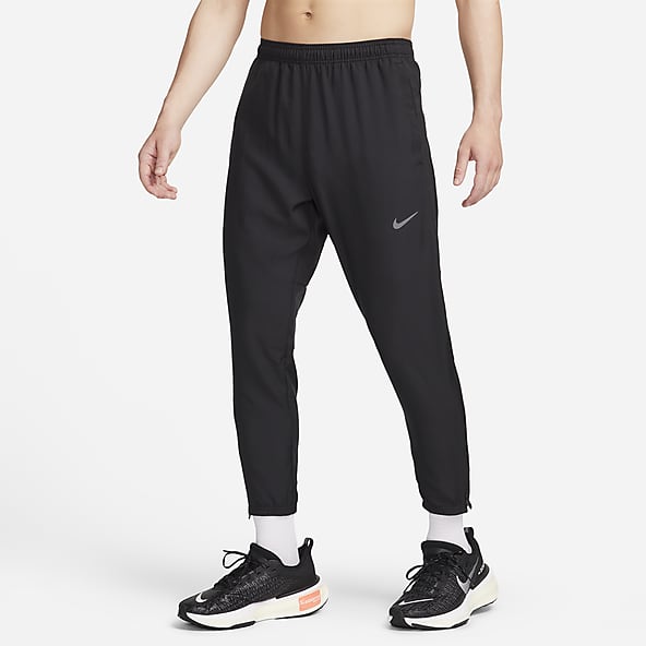 RARE!! New Men's Nike Swoosh Jogger Windbreaker Pants Black & Gray