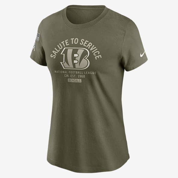 Cincinnati Bengals Salute to Service Sideline Women's Nike NFL T-Shirt