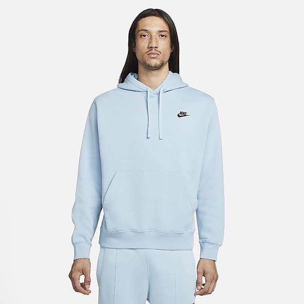 nike hoodies for men blue