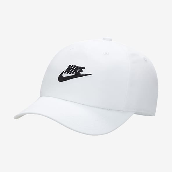 Nike Logo Kids Black/White Adjustable Baseball Cap Back to School Sale
