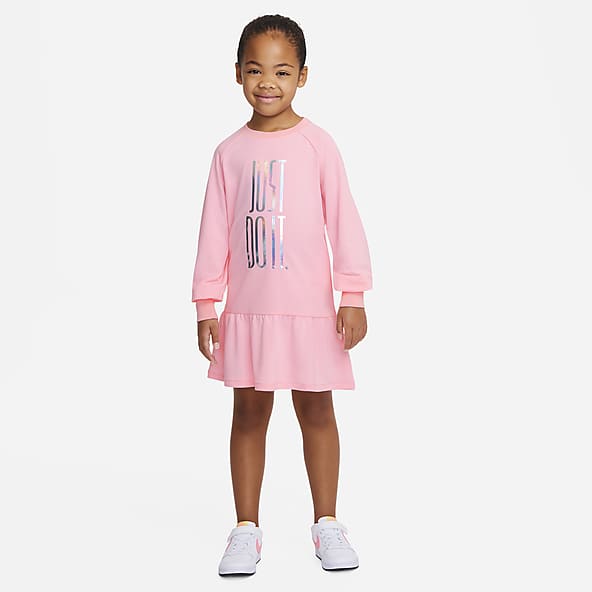 Vestido Sportswear Heritage para niña pequeña. Nike.com