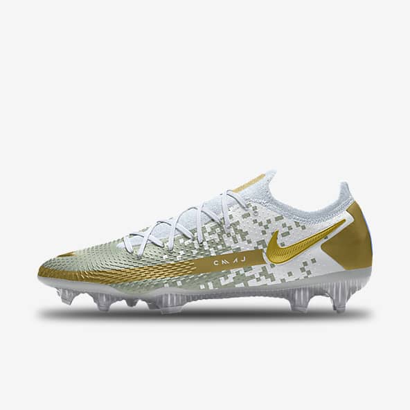 gold nike soccer cleats