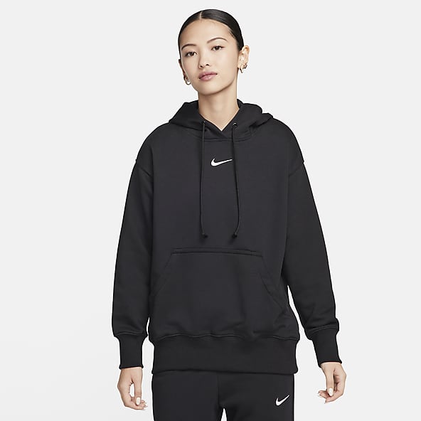 Grey and white nike sweatshirt hot sale