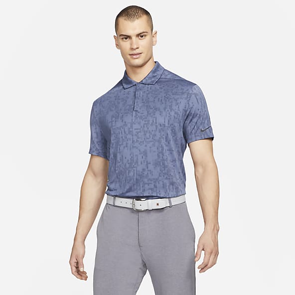 tiger woods collarless shirt