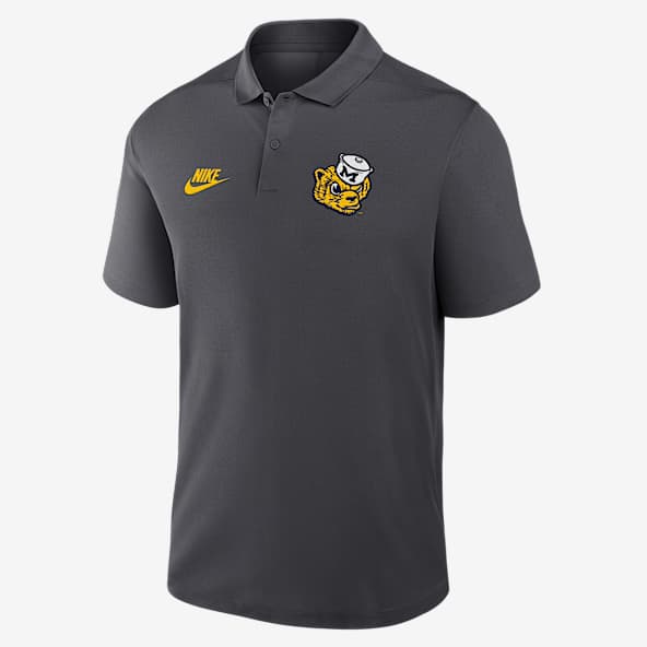 Michigan Primetime Victory Legacy Vault Logo Men's Nike Dri-FIT College Polo