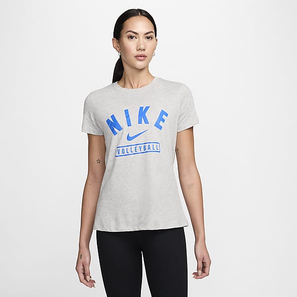 Nike Yoga Dri-Fit Top Women's SS Shirt, Pinksicle/Participle Grey