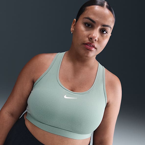 Nike Swoosh Medium Support Women's Padded Sports Bra (Plus Size)