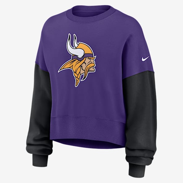 Minnesota Vikings Women's Nike NFL Pullover Crew