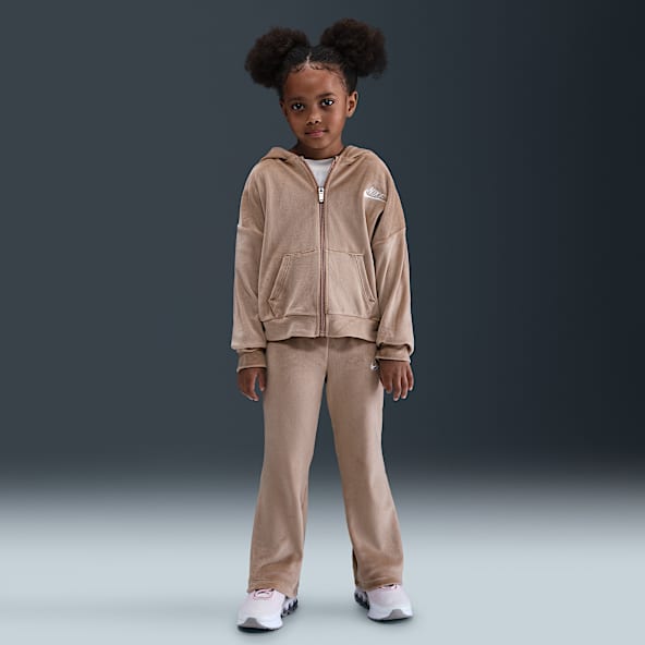 Nike Nike Little Kids' 2-Piece Velour Flared Leggings Set
