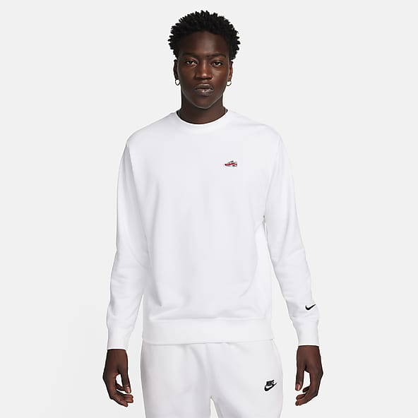 White Sweatshirts. Nike HR