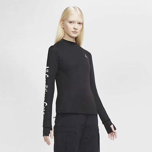 nike compression long sleeve women's